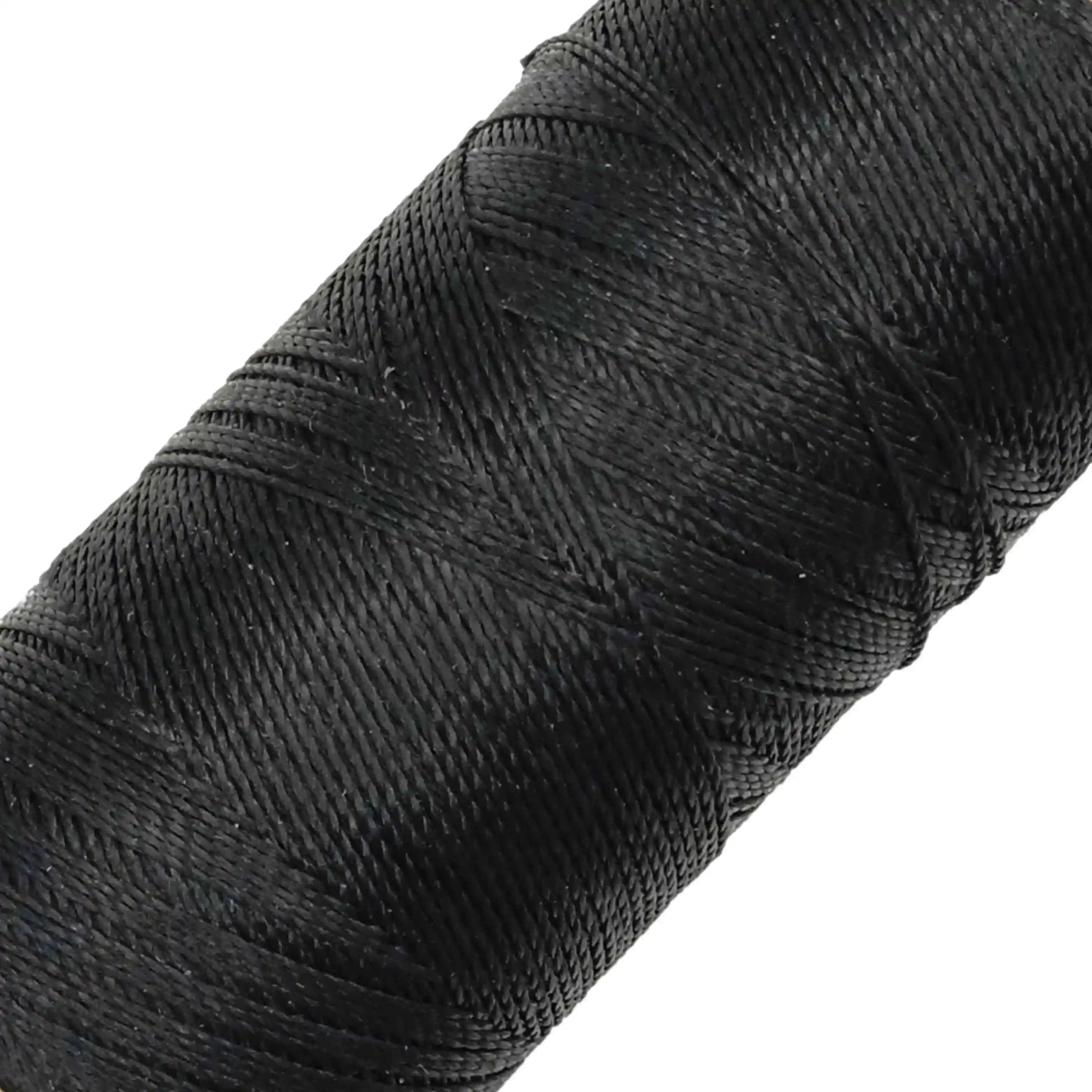 Fil ciré Linhasita, bobine de 100g / 360m, Ø 0,5mm, 30 couleurs, pour la fabrication de bracelets, le macramé, la couture et la broderie, DIY