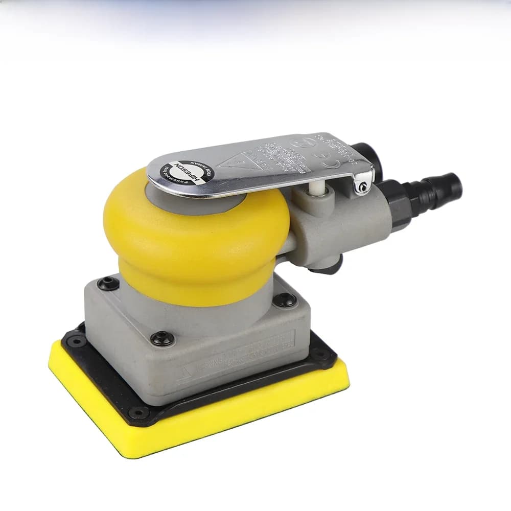 Hifeton – ponceuse à Air pour voiture, polisseuse avec 20 pièces de papier de verre, pneumatique, appareil de polissage pour voi