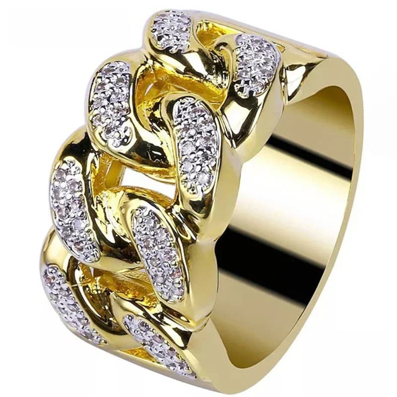 ZDADAN – bague en argent Sterling 925, or 18 carats, Zircon, pour hommes et femmes, bijoux à la mode, cadeau de fête