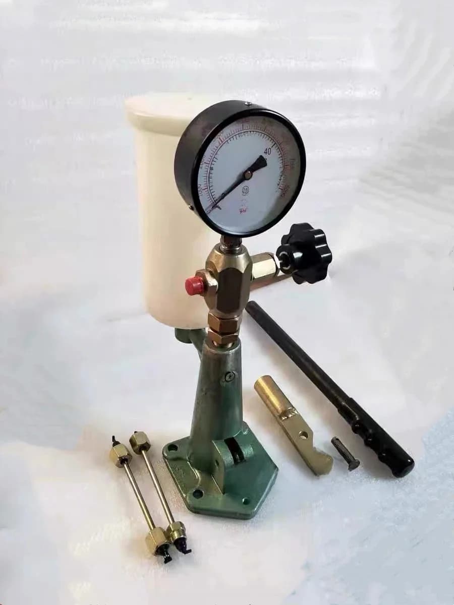 Décent brateur de buse d'injecteur diesel S80h, testeur de buse de carburant, pompe de surpression diesel manuelle, fonctionne avec testeur à rampe commune, grande huile précieuse