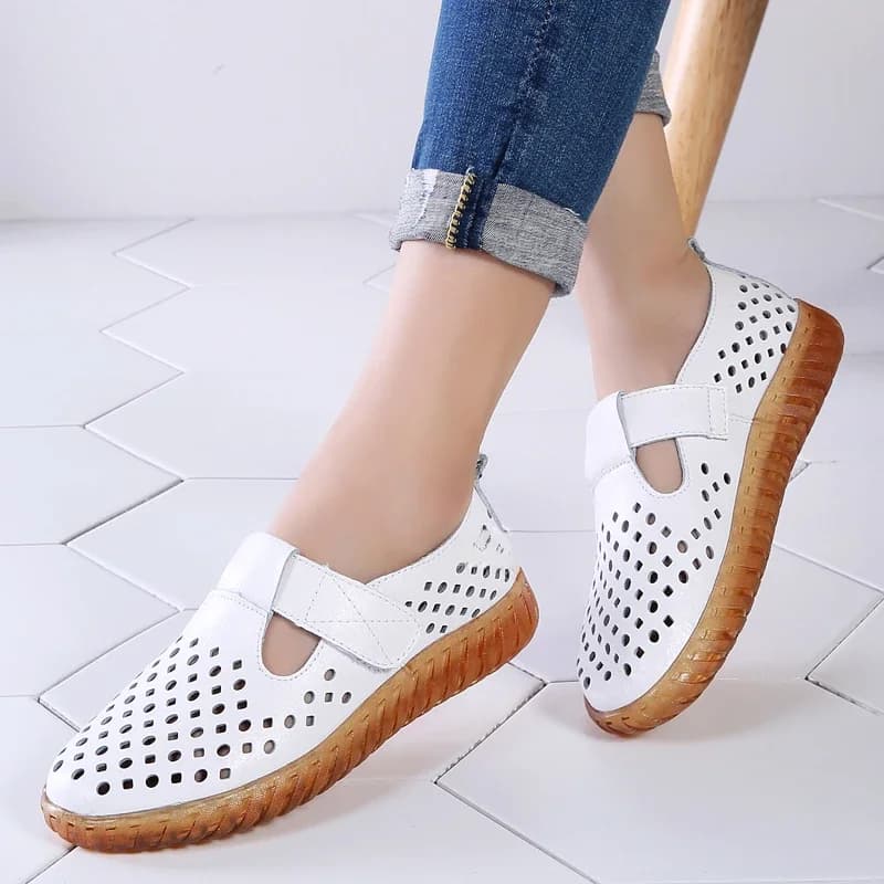 tennis femme tennis femme 2022 mode femme chaussure fille tennis bascket femme loafers Comemore – chaussures d'été à semelles compensées pour femmes, sandales décontractées en cuir, mocassins blancs,