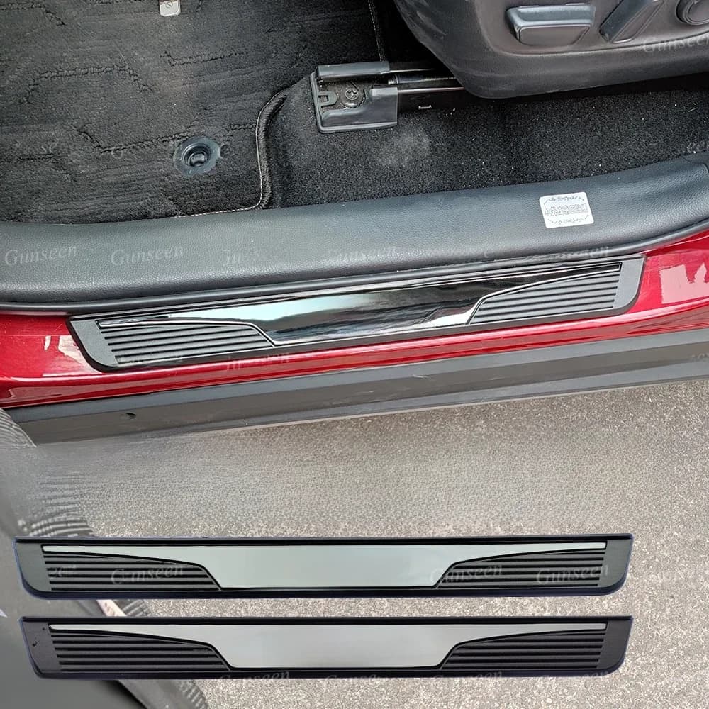 Protecteur de seuil de porte de voiture pour KIT, accessoires de garniture de plaque de seuil, autocollant de style de pédale, 108, 308, 508, 2021, 2020, 2019, 2018, 2017, 2022