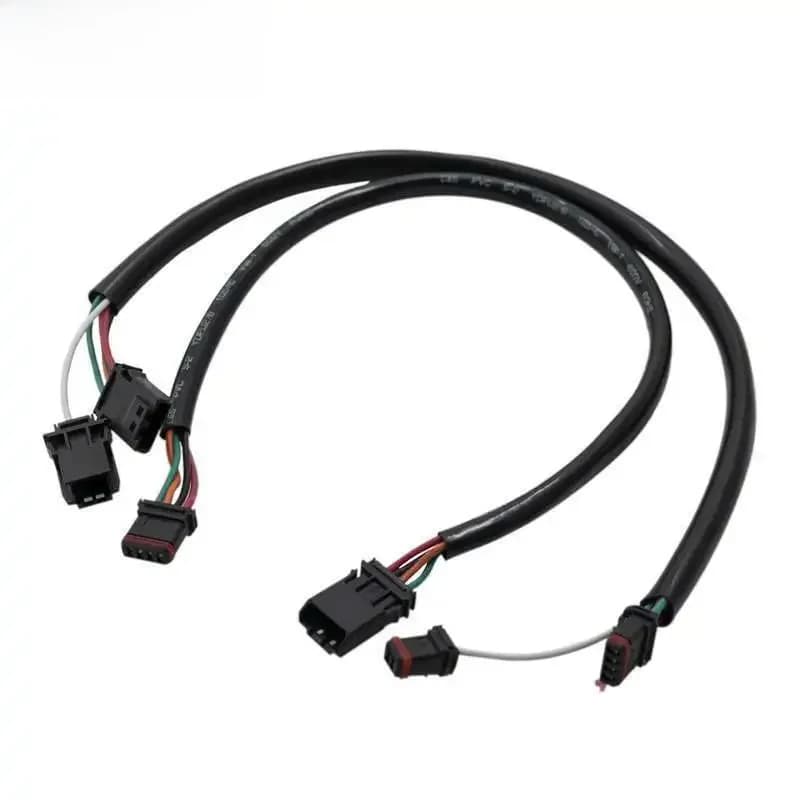 Extension de fil de câblage de guidon de bus, SFP pour Harley-Davidson, Softails plus récents, ocias Touring Sportsters, 8 ", 10", 12 ", 14", 16"