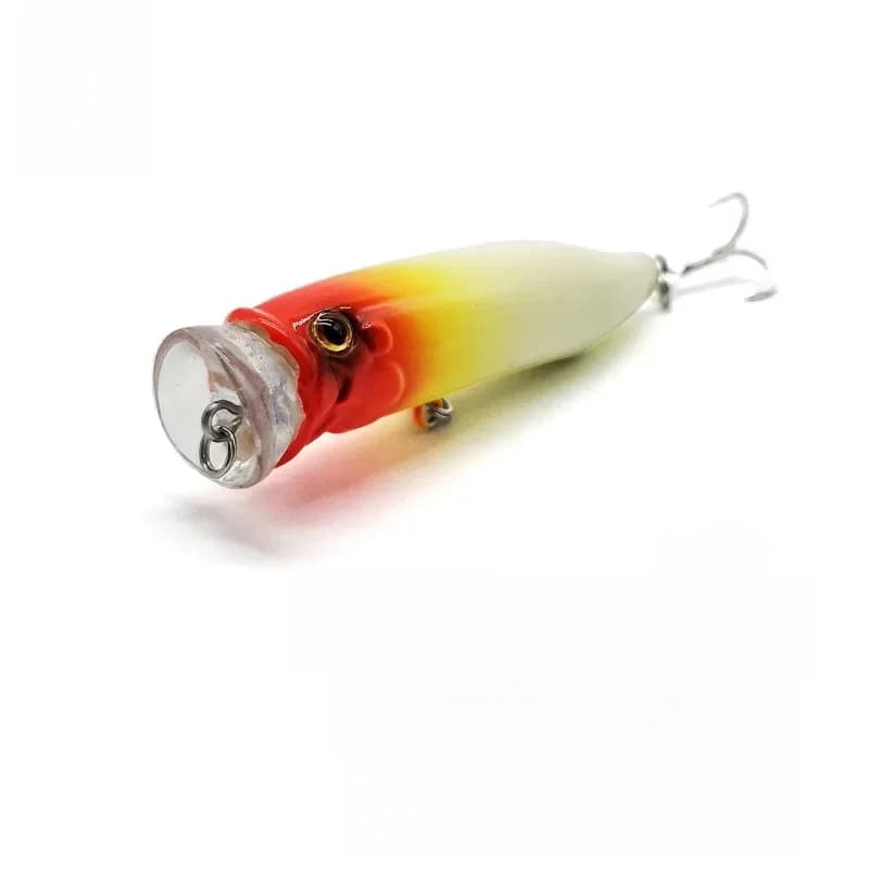 Thritop-Leurre de pêche Popper longue durée, appât dur flottant, matériel de pêche, TP153, haute qualité, 10G, 70mm, 5 couleurs