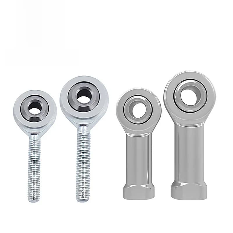 Roulements à billes Fisheye M3 M4, 12 pièces, extrémités de tige, filetage Joint, roulement à billes femelle SI4T/K SI3T/K, partie œil de poisson, pièces d'imprimante 3D