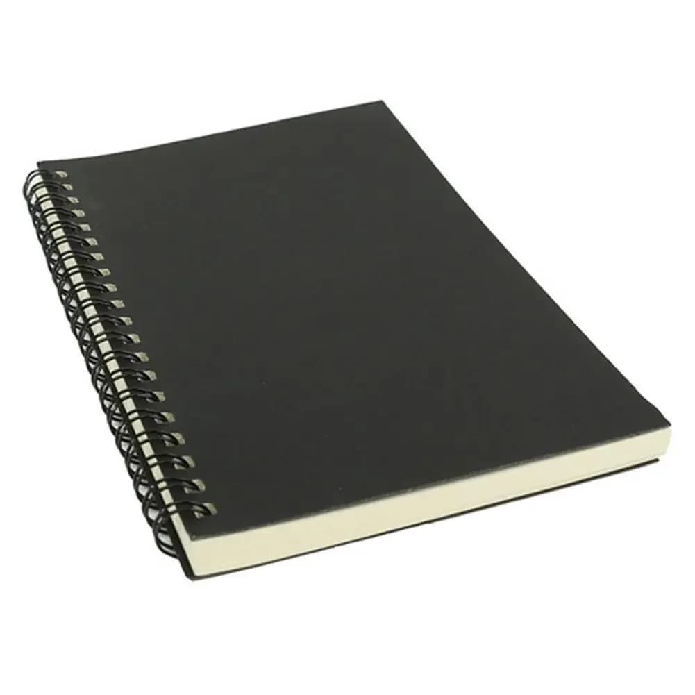 Carnet de croquis de graffiti vierge, reliure à spirale, carnet kraft rétro, journal cadeau de remise des diplômes