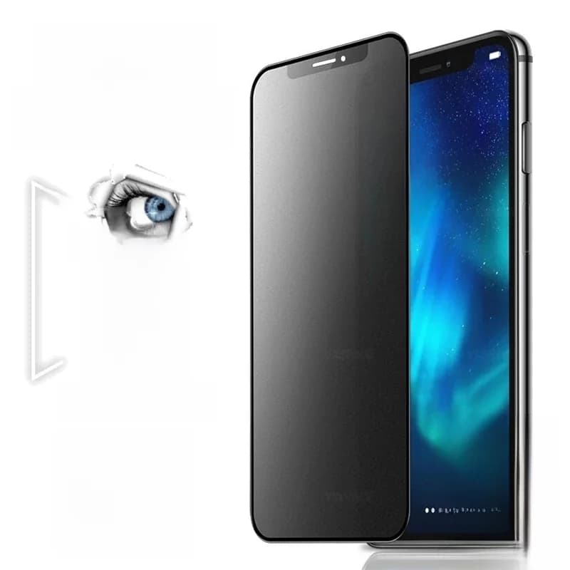 Protecteur d'écran Anti-espion 3D mat, pour iPhone 17 Air 16 15 14 13 12 11 Pro mini X XS Max XR 7 8 Plus SE, verre trempé