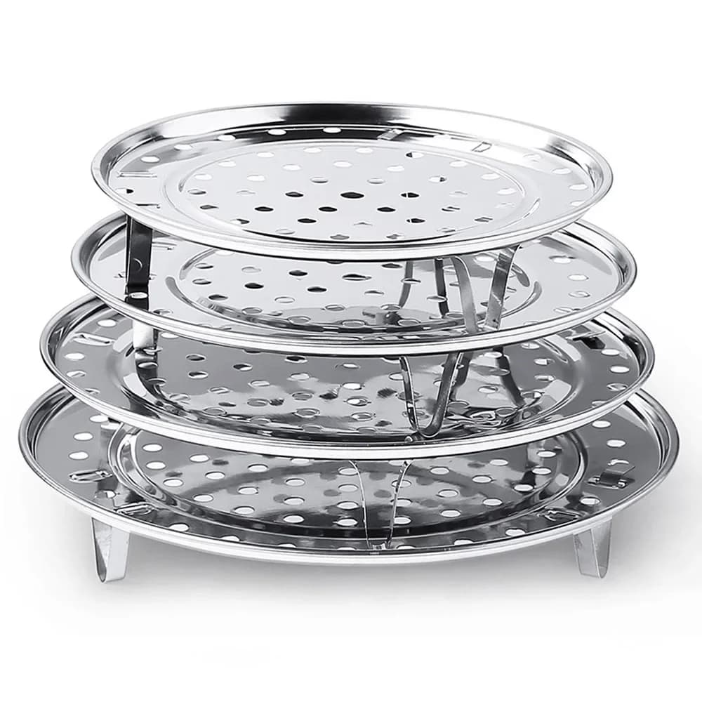 Cuiseur à vapeur multi-tailles en acier inoxydable, support multifonction pour bol, Pot, plateau de cuisson à la vapeur, panier, accessoires de cuisine