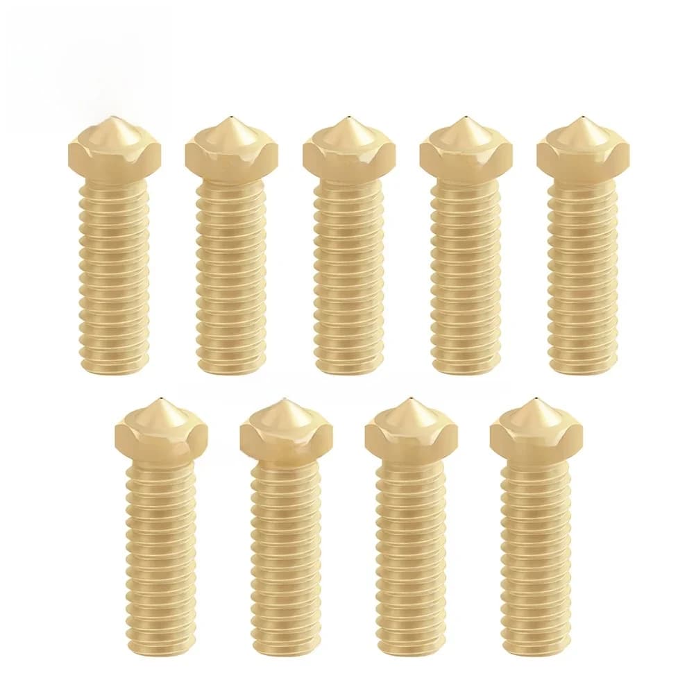 Nouvelle imprimante 3D Volcano entièrement en métal, buse d'extrusion E3D 3D allongée en laiton 0.4/0.6/0.8/1.0/1.2mm pour filament 1.75mm pour Sidewinder X1