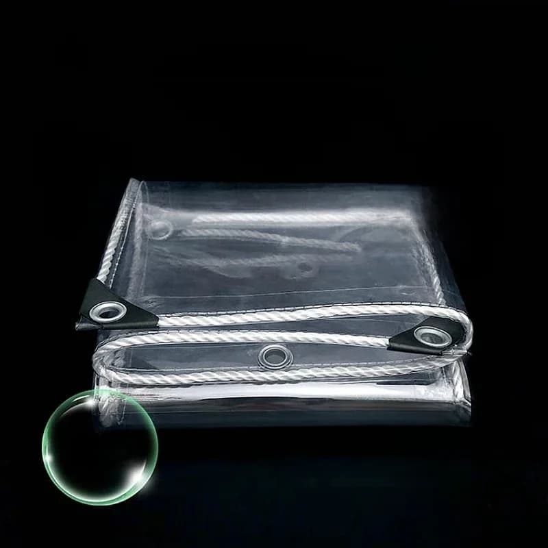 TarLII-Calandre transparente en PVC, 0.35mm, étanche, pour balcon, jardin, animal de compagnie, abri, plante succulente, auvent, garde au chaud