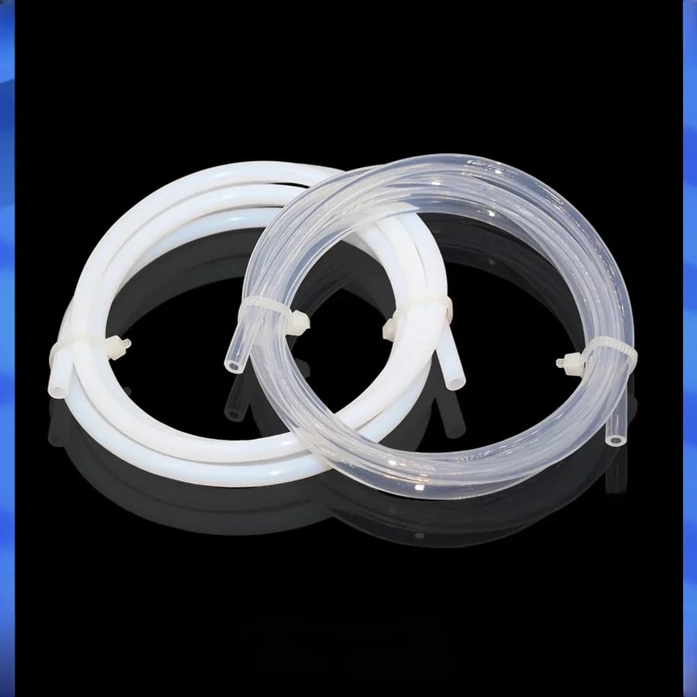 Imprimante 3D importée, 1 mètre, Tube PFA PTFE clair/blanc, tuyau j-head Hotend RepRap Rostock, extrudeuse Bowden 2x3 2x4 3x4 4x6