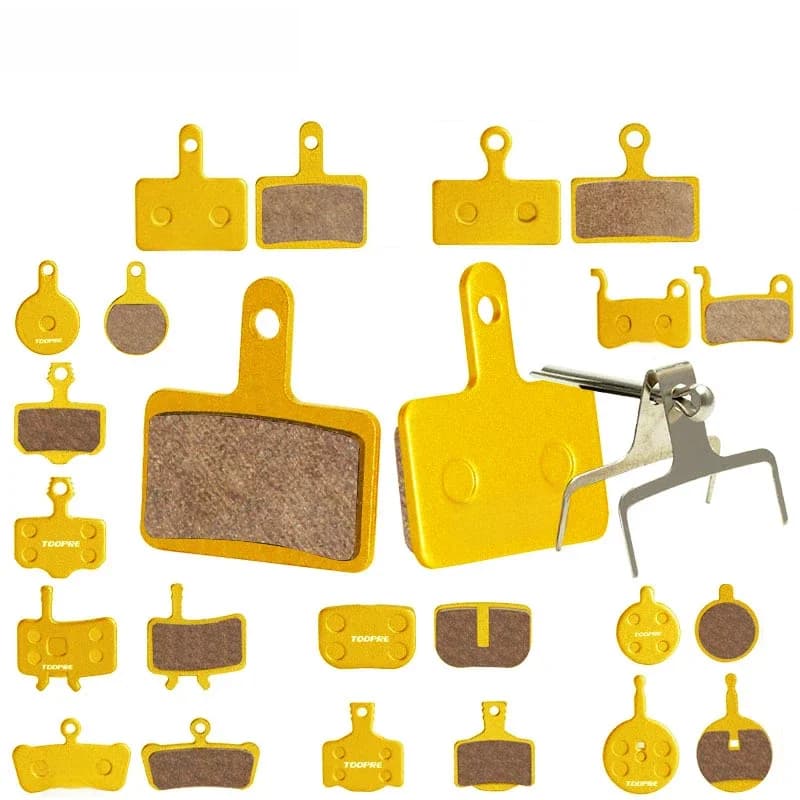 Plaquettes de frein à disque pour vélo de montagne TOOPRE, plaquettes de frein à disque hydraulique pour vélo, plaquettes de frein à disque à huile entièrement métalliques BB5 pour Shimano SRAM AVID