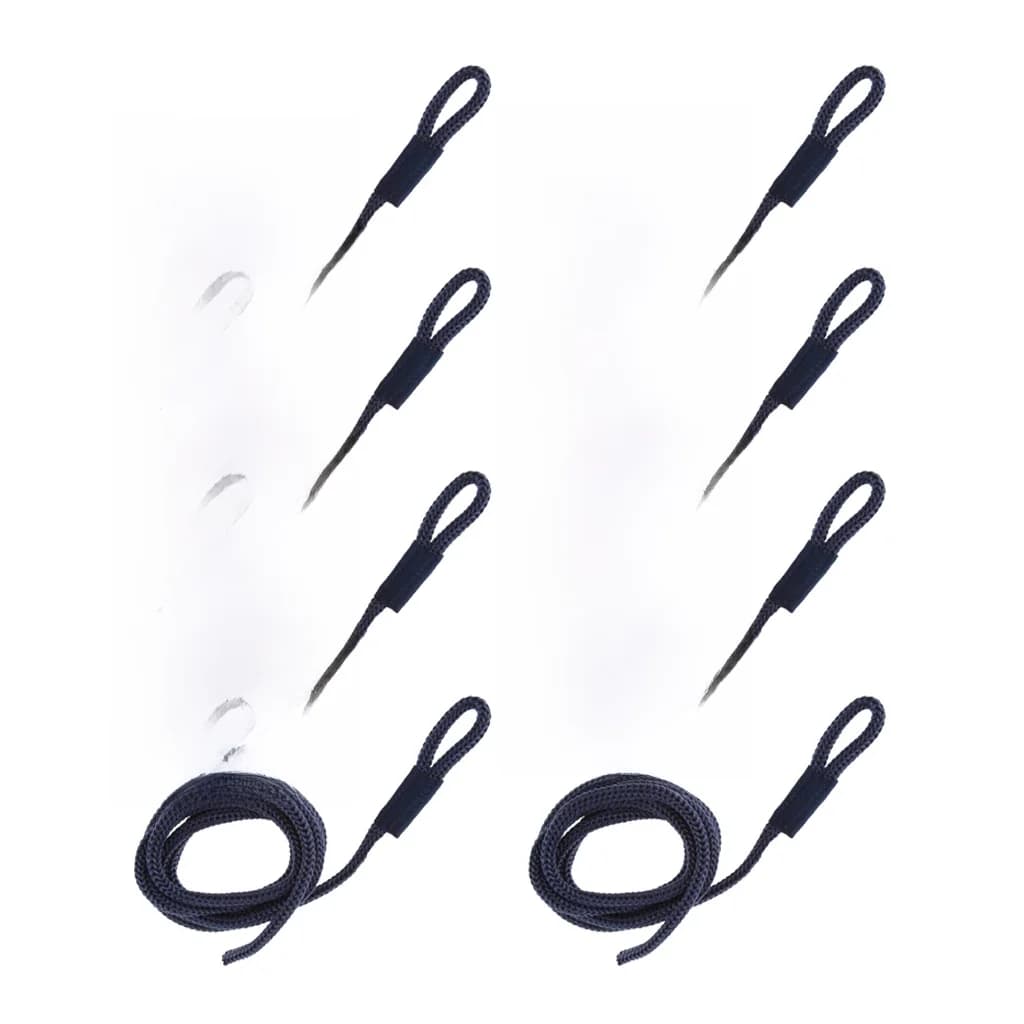 Ligne de garde-boue de bateau double tressée, ligne d'amarrage marine pour yacht, accessoires de bateau, 6mm x 1.5m
