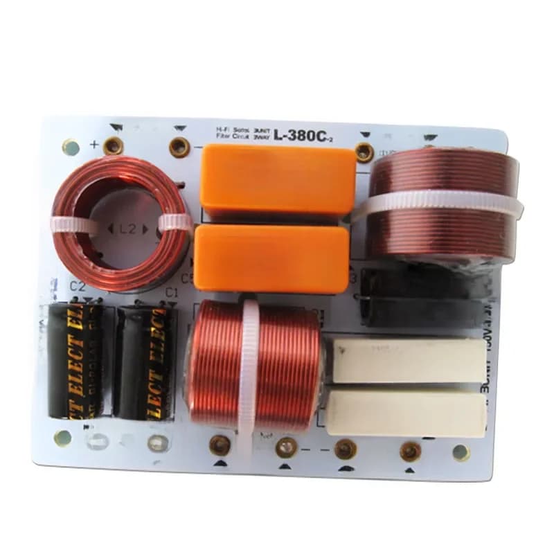 2 pièces 3 voies 200W haut-parleur aigus Alto basse diviseur de fréquence Home cinéma Hifi stéréo 3 unités filtre Audio filtres croisés