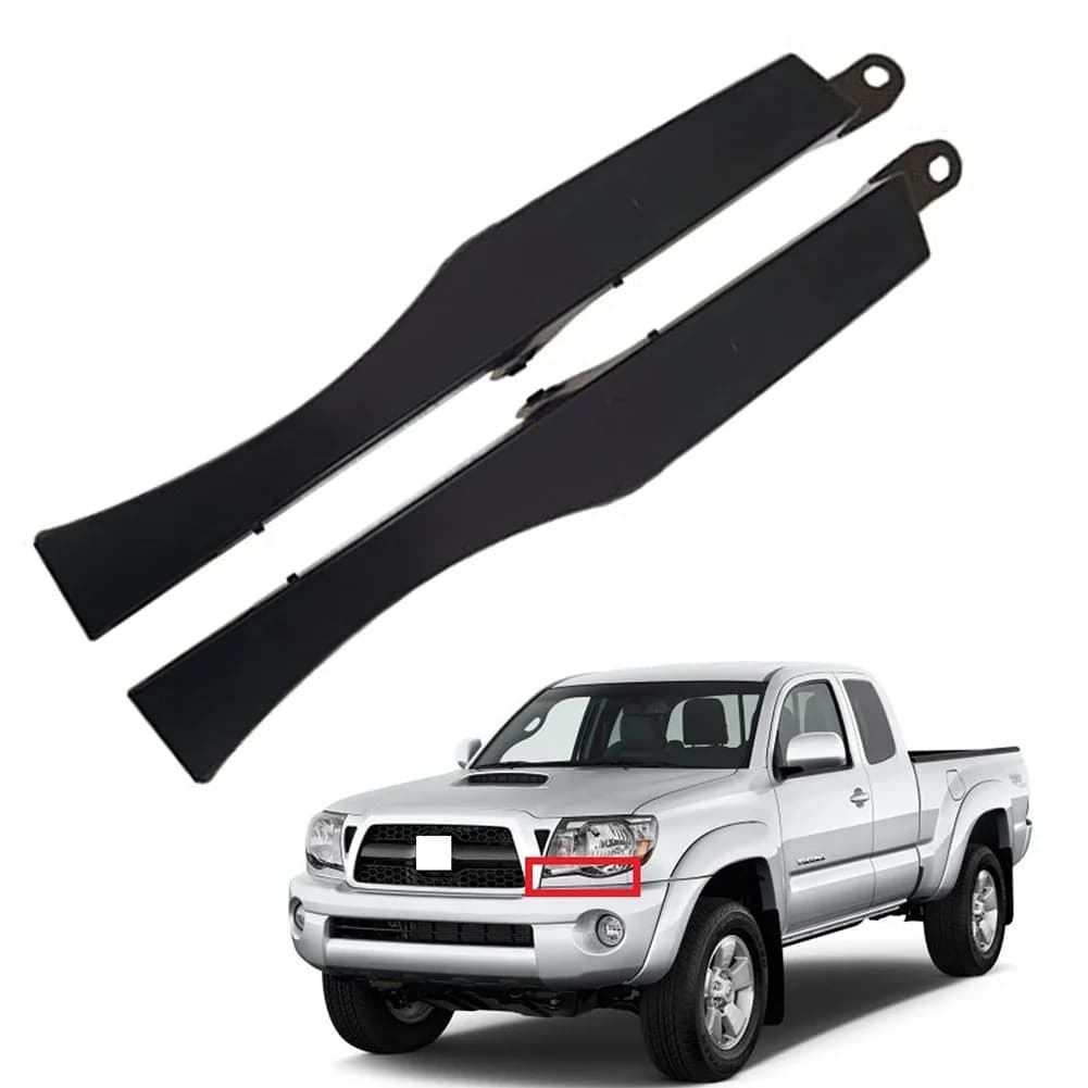 Ensemble de panneaux de remplissage de phares de voiture, 2 pièces, pour TOYOTA TACOMA 2005 2006 2007 2008 2009 2010 2011