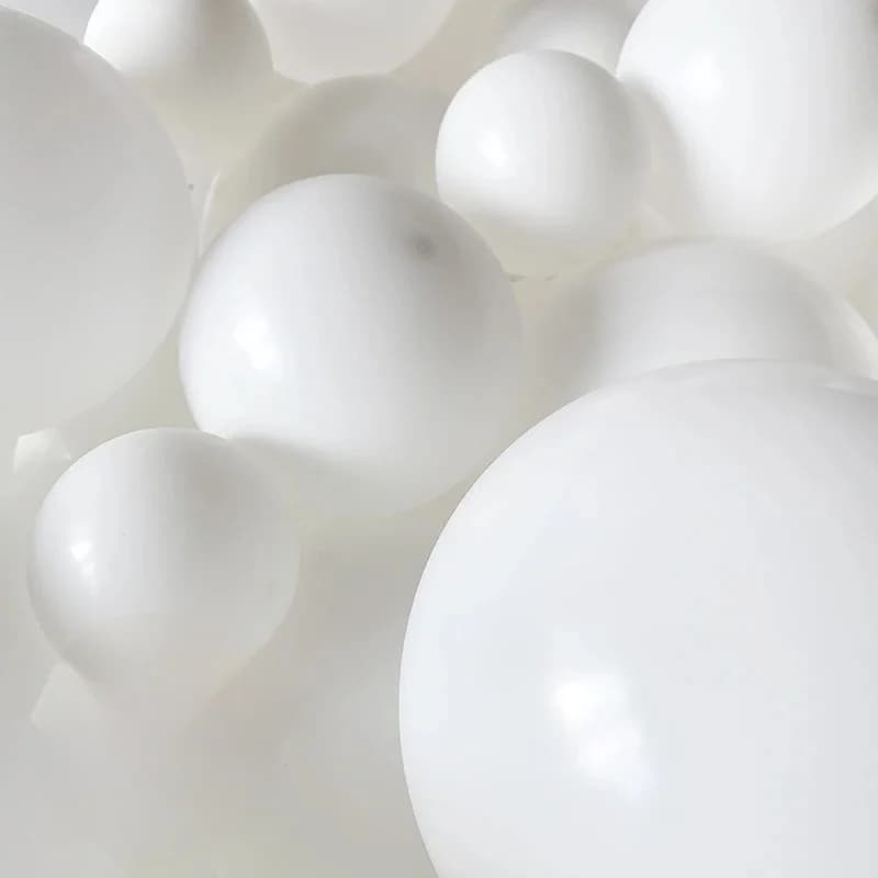 Ballons blancs en Latex doré, 5/10/12/18/36 pouces, décoration couronne d'arc pour anniversaire et mariage, réception-cadeau pour bébé, vente en gros