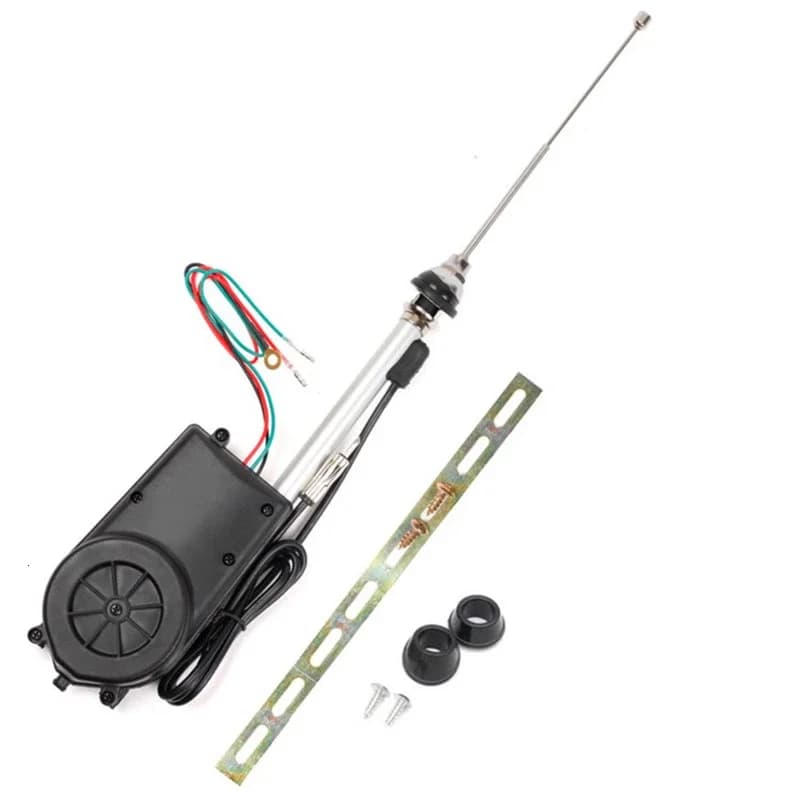Nouvelle antenne électrique de voiture radio booster de voiture kit d'antenne d'alimentation signal de voiture électrique 12V antenne extérieure de voiture radio AM/FM