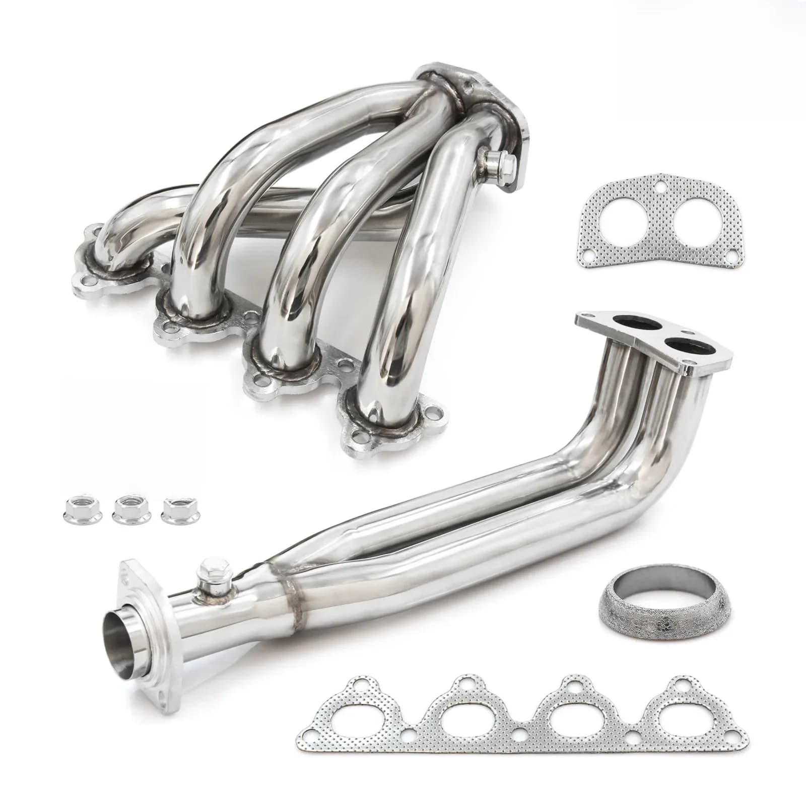 Collecteur d'Échappement Louisiana en Acier Inoxydable, Tuyauterie pour HONDA CIVIC 88-00 EG EF transporter EM