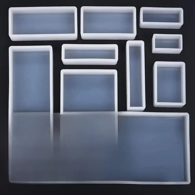 Moules en silicone cuboïdes pour fleurs séchées, moule en résine, artisanat décoratif, bricolage, élection en cristal, artisanat en résine xy, outils de moule exécutif