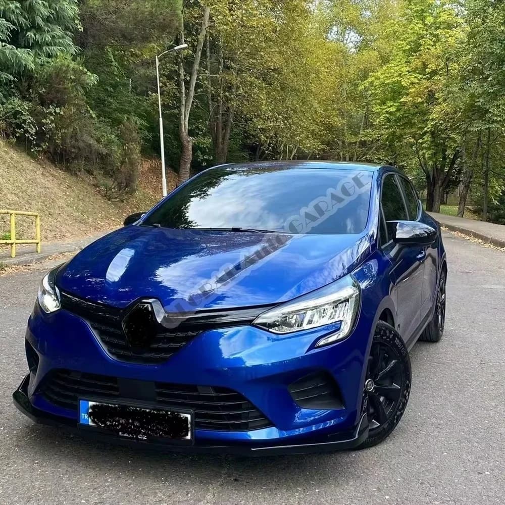 Couvercle de rétroviseur chauve-souris noir piano brillant, style d'aile de voiture, accessoire automatique, sport universel, Renault Clio 5, 2019, 2020, 2021, 2 pièces