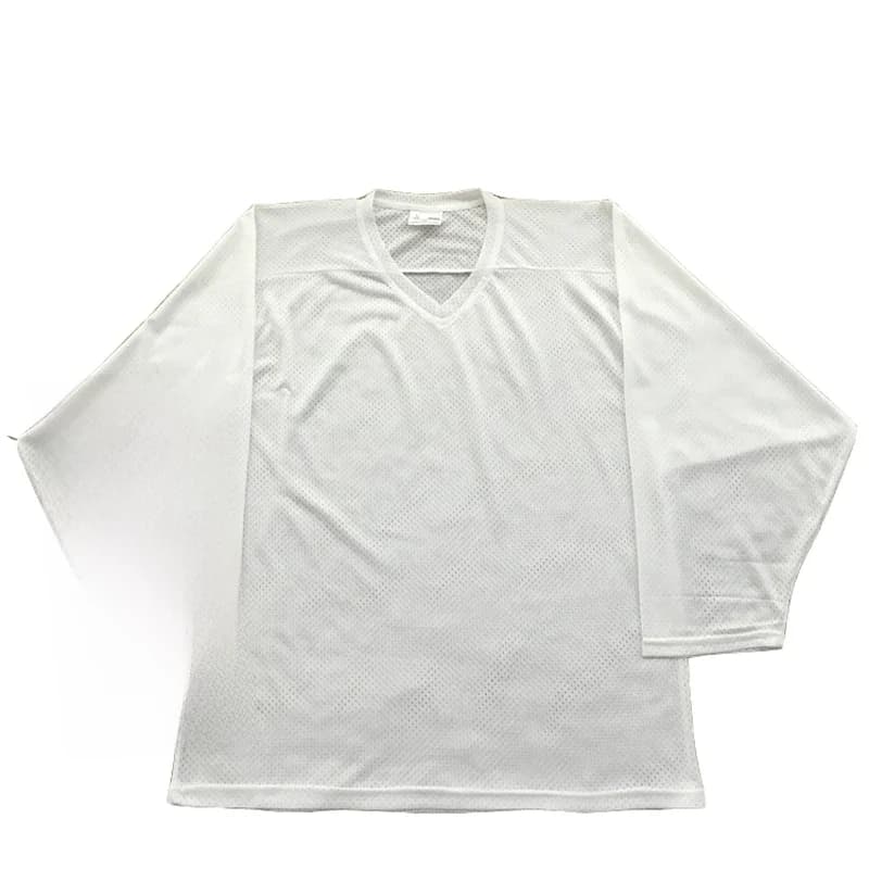 Han Duck – maillot d'entraînement de hockey en maille respirante, bon marché et de haute qualité, adapté aux zones chaudes et estivales, noir et blanc
