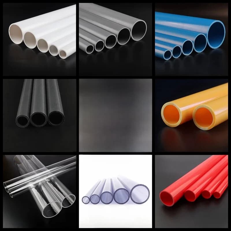 1pc O.D 20 ~ 32mm PVC tuyau Aquarium Aquarium approvisionnement en eau PVC Tube jardin Irrigation arrosage raccords cadre de plantation 50CM de Long