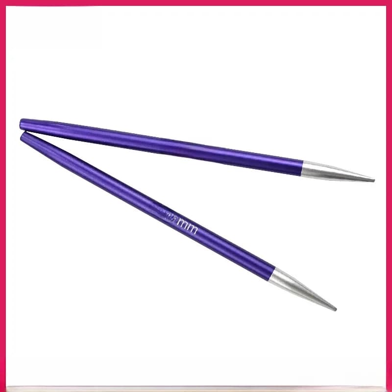 Aiguille circulaire Interchangeable spéciale Knitpro Zing, 1 pièce, environ 9.5cm