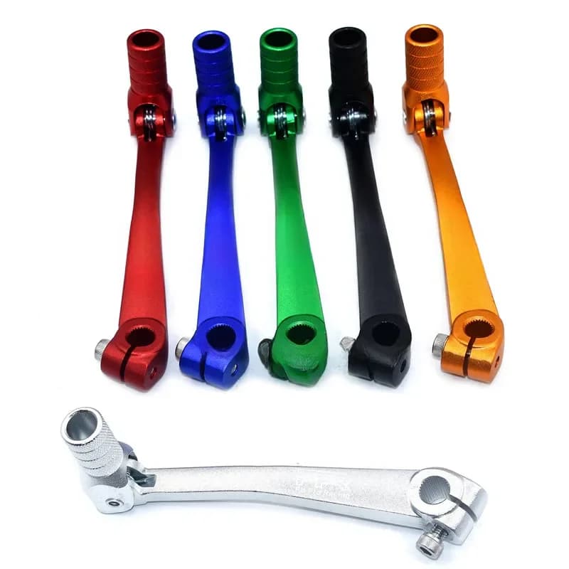 Tige de levier de changement de vitesse en alliage d'aluminium pour motos 50cc, 110cc, 250cc, Dirt Pit, Monkey Bike, ATV, Quad, accessoires et pièces détachées