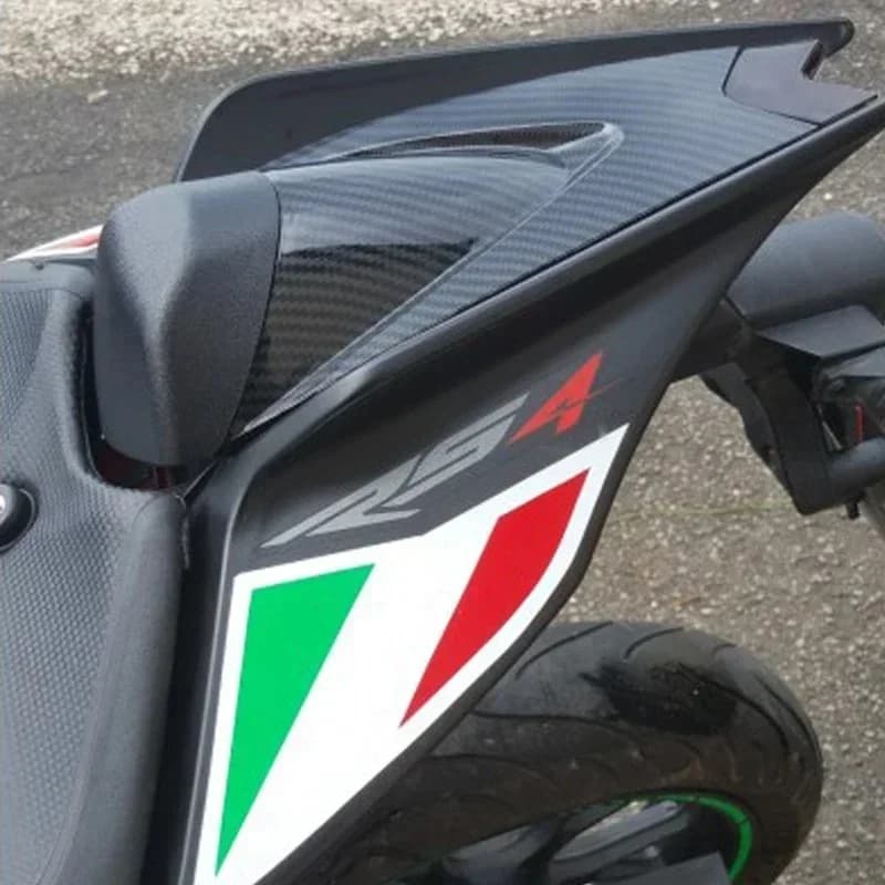 Carénage de capot de couverture de siège arrière, accessoires de moto, Aprilia RSV4 09-2020 RS125 2017 2018 2019 RS4 125 50 Pillion Solo Carbon