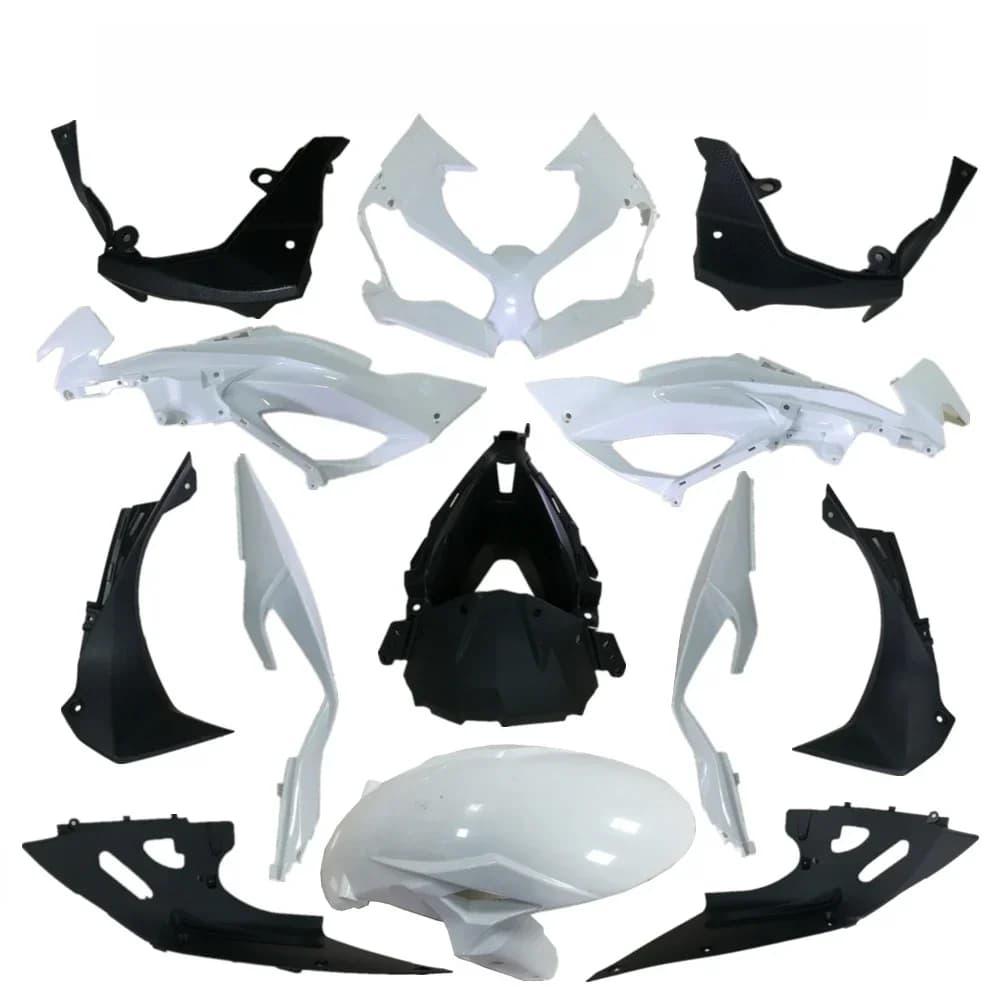 Carénage de moto non peint pour ZX6R, pièces en plastique, composants, pack stocke et capotage droit, 2019, 2020, 2021, 6R, 636, 19-20-21