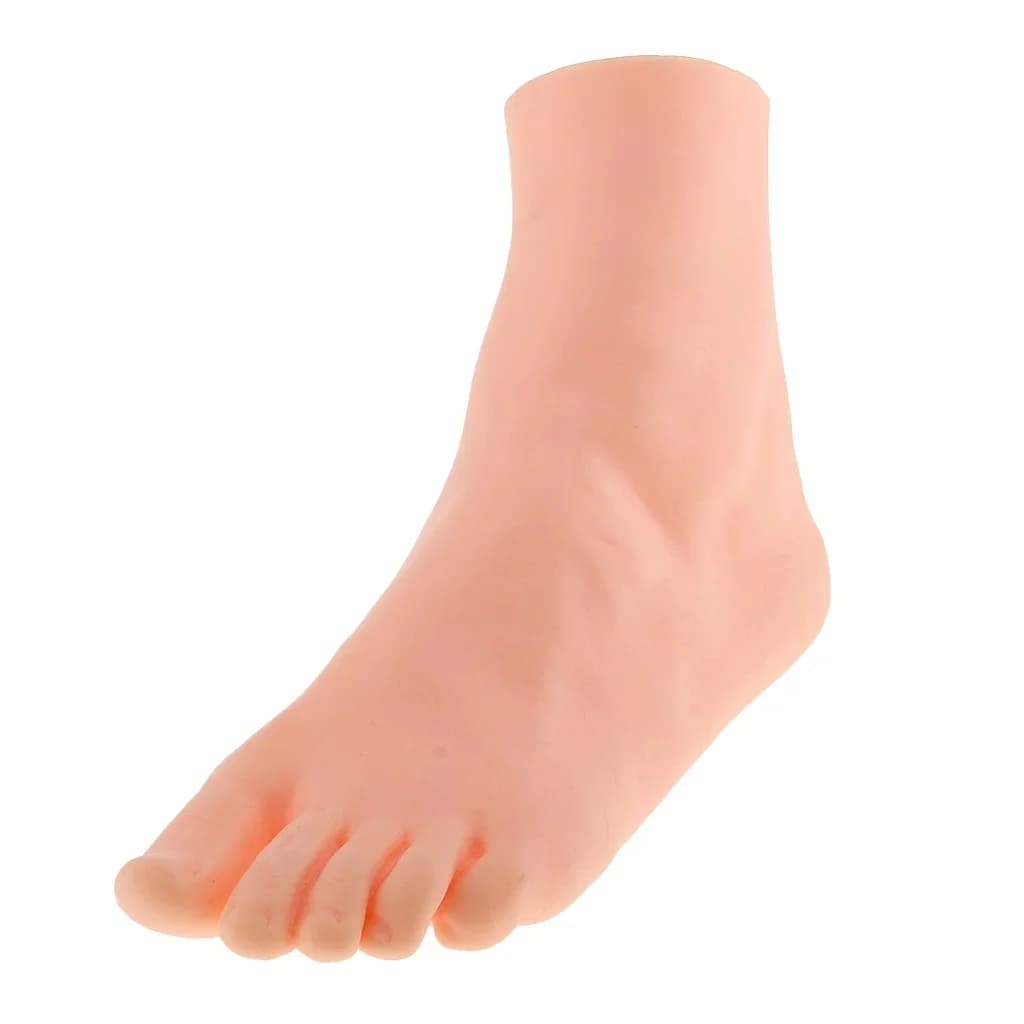 Magasin de mannequin de pied féminin, modèle de pied droit, présentoir de chaussures, sandales et chaussettes, 9 po