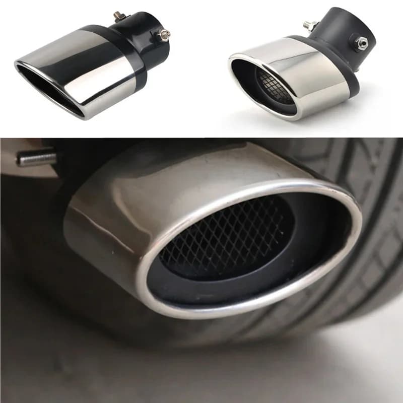 Couvercle de Tuyaux de Silencieux en Acier Inoxydable, pour Honda Crf 450 Nissan Qashqai Kia Sportage 2018 Golf Mk4 Renault Clio 4
