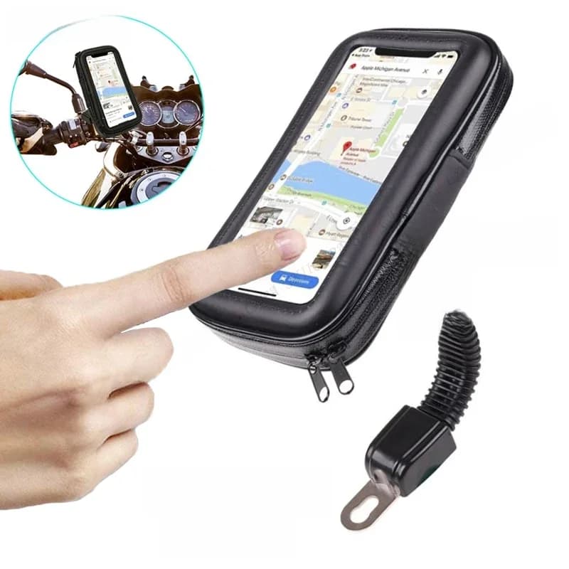 Support de téléphone universel pour Moto, pour Samsung, iphone, Moto, Support de vélo, housse de Scooter, étui étanche pour téléphone