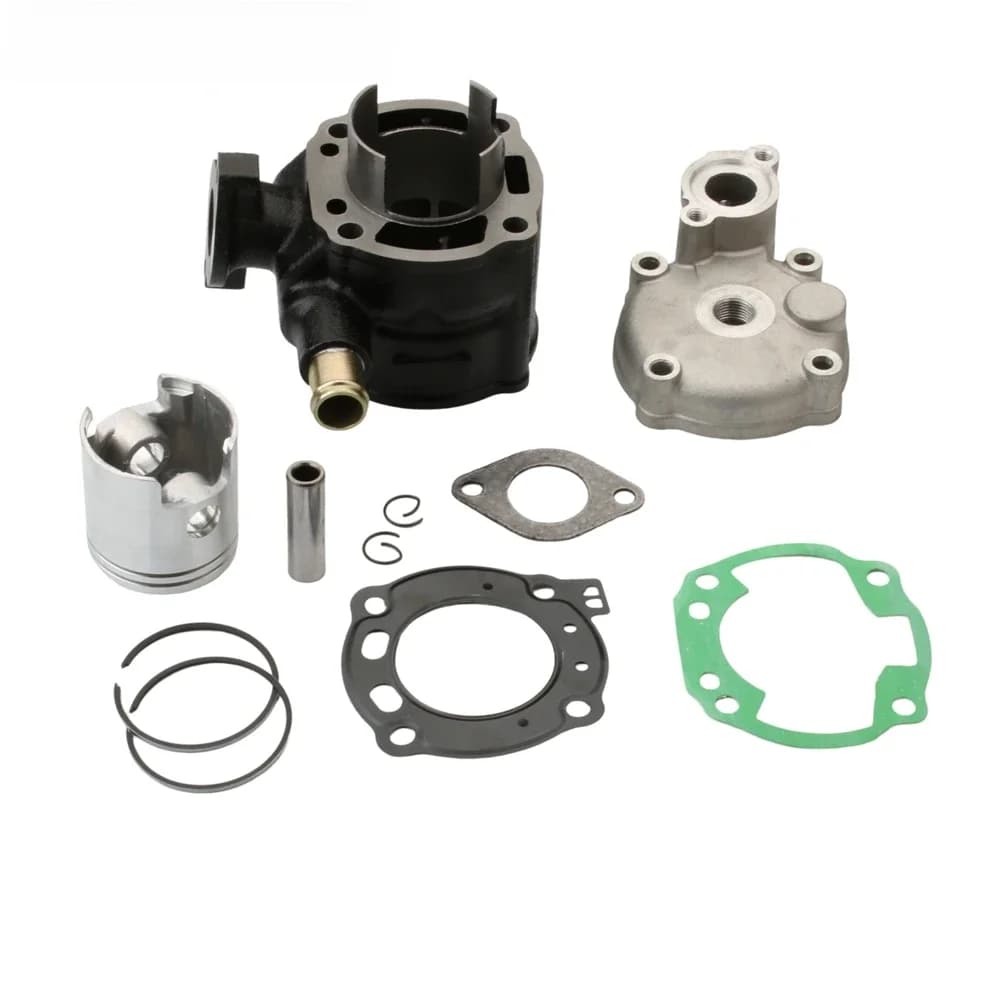 Kit de bloc-cylindres et tête pour Scooter, grand alésage 70cc, pour Aprilia SR70 SP70 SR 70 Ditech Fun Master Racing Sport LC 50cc 47mm/12mm 2T