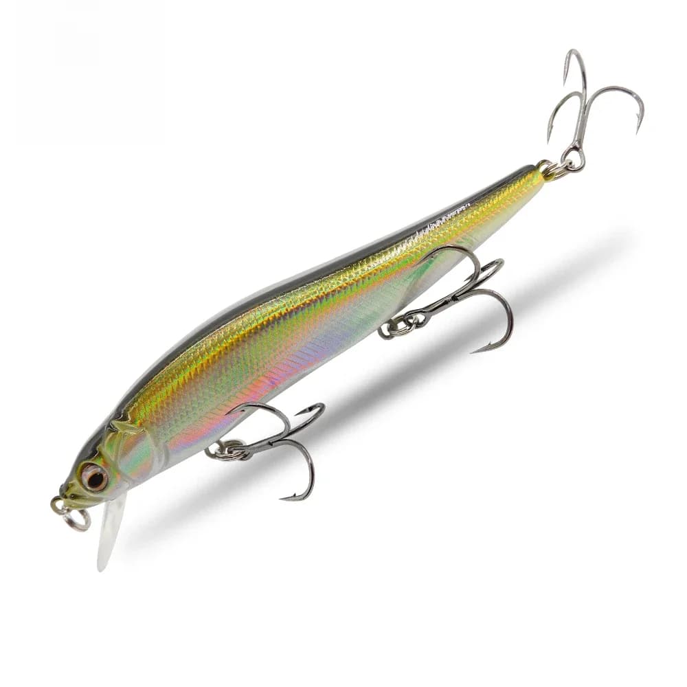 ESFISHING Leurre de pêche Wobbler Jerkbait 11cm 15g 0-1.2m Leurre dur professionnel Minnow Matériel de pêche Vibration