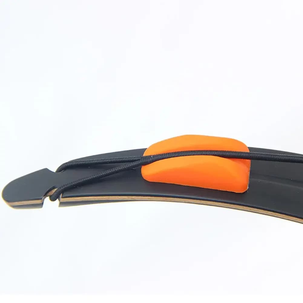 Amortisseur Silformerly Bowstring pour arc de tir à l'arc, amortisseur de bruit et de vibration, SAP, composé de chasse, arc long classique, 1 paire