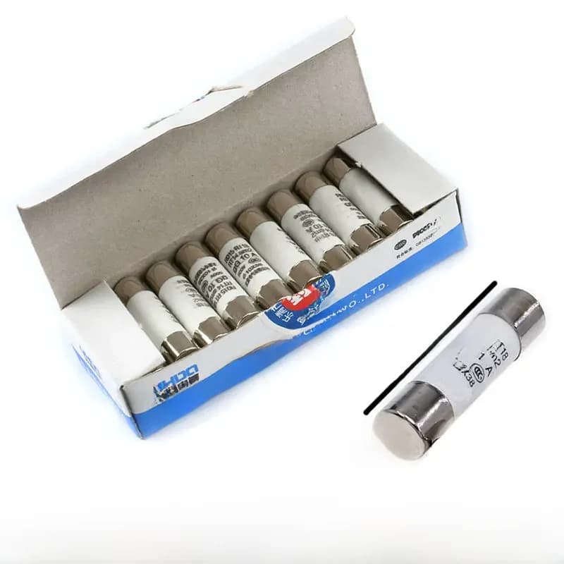 Javino – fusible en céramique à soufflage rapide 10x38, 5 à 60 pièces, 10x38mm, 500V 0,5a 1A 2A 4A 5A 6A 8A 10A 16A 20A 32A RO15 RT18 RT14
