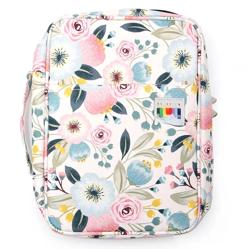 Trousse à crayons de grande capacité, sac cosmétique pour crayon de couleur, interconnexion de marqueurs, stylos gel, grands cadeaux, 220 emplacements