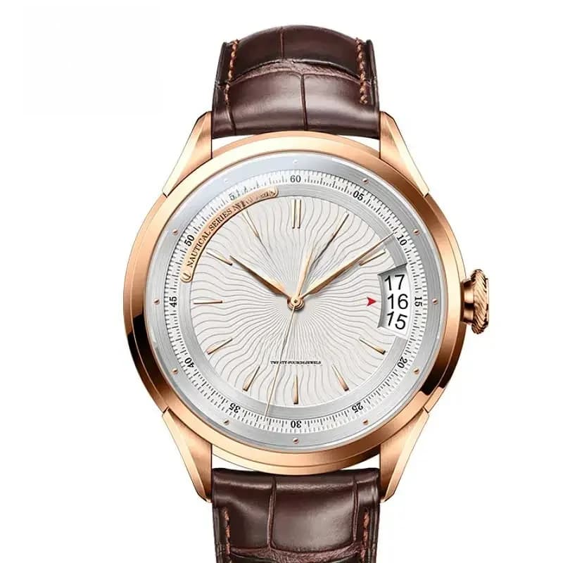 Montre pour homme LOBINNI, marque de luxe, 50 mm, étanche, automatique, mécanique, montre-bracelet pour homme, mode business, horloge masculine