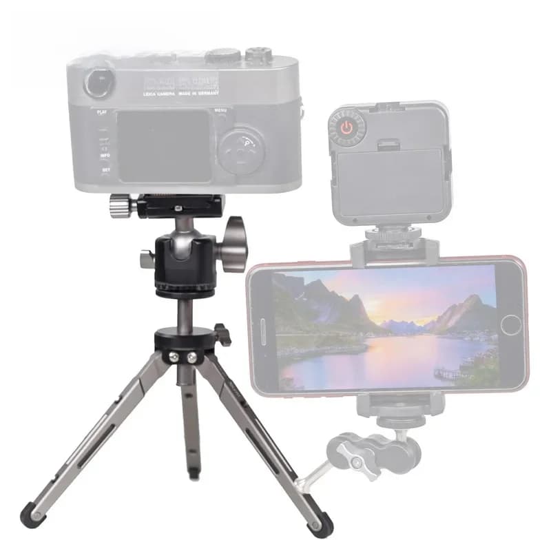 XILETU XTS20 XG-25 brittop Trépied De Voyage Stand observateur Portable Mini Trépied pour Téléphones Intelligents Gopro Appareils Photo Sans Miroir DSLR