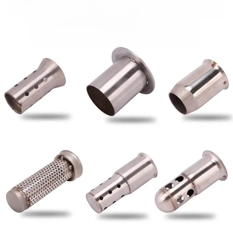 48mm 51mm 60mm moto échappement amovible silencieux silencieux catalyseur DB tueur silencieux bruit son