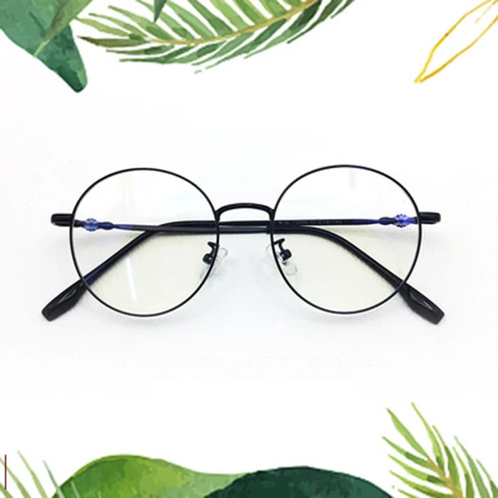 CLARA mode rétro rond titane cadre Fullrim Anti Blu lumière ultraléger lunettes de lecture hommes femmes + 1 + 1.5 + 2 + 2.5 + 3 + 3.5 + 4