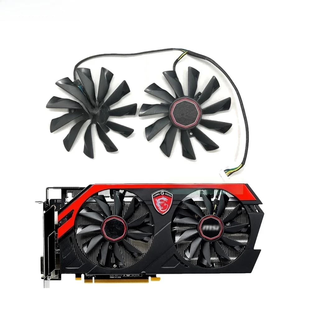 Ventilateur de refroidissement pour carte de jeu, pour gelée GTX 780Ti/780/760/execute Ti R9 290X/290/280X/270X PLD10010S12HH/PLD10010B12, 95mm