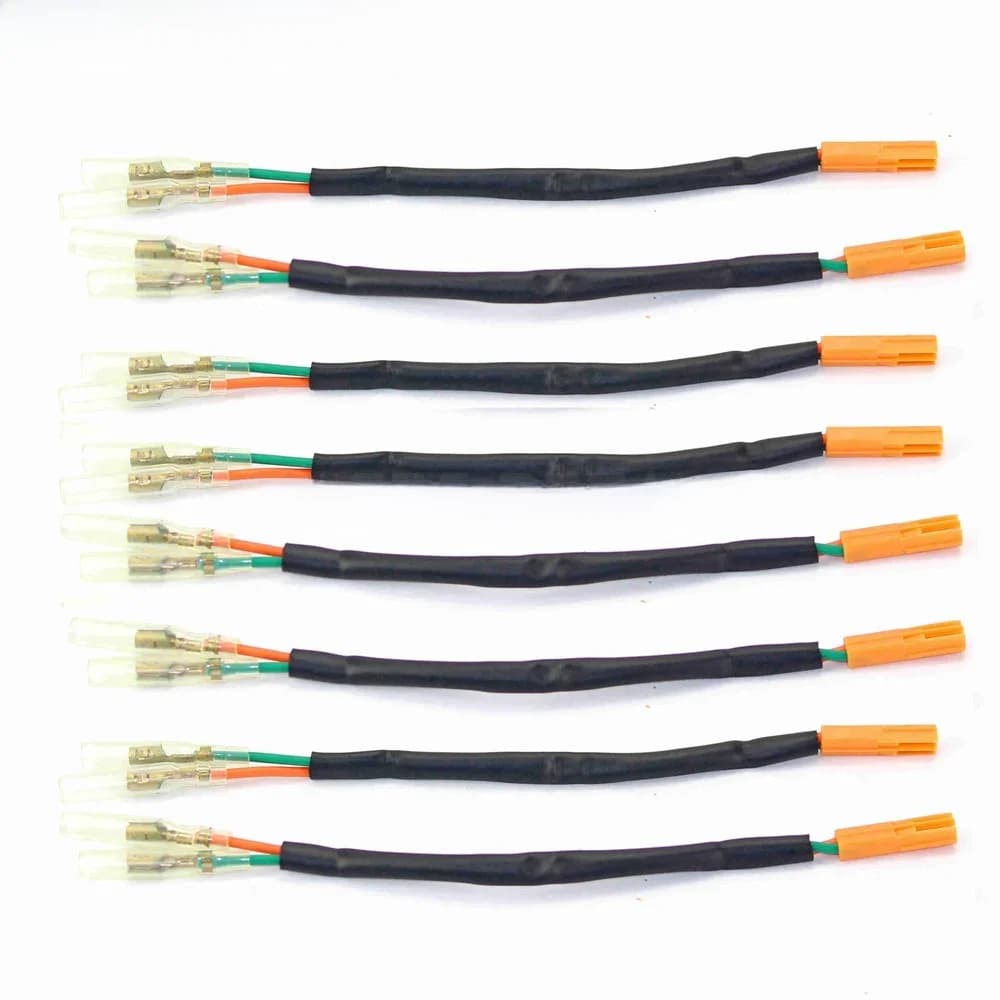 Adaptateur de Clignotant OEM à 2 Broches, Universel pour Honda CB/CBR 400 600 650 1000 RR/X/F VT VcruclingVcruc1800