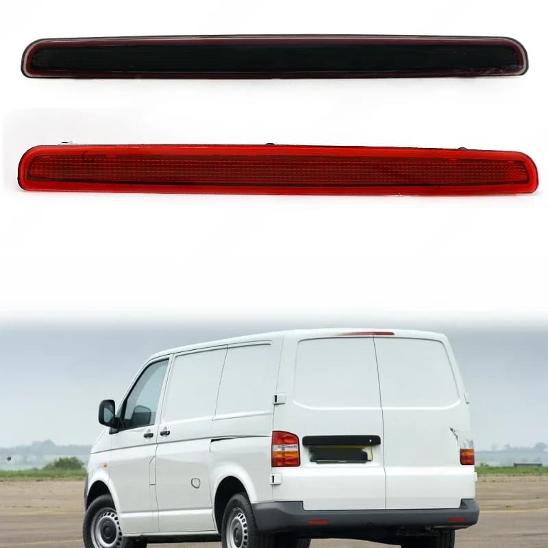 3ème feu stop LED pour VW Transporter T5 2003-2015 7E0945097A, feu stop à montage élevé, niveau arrière 12V, style de voiture, 3RD, 1 pièce