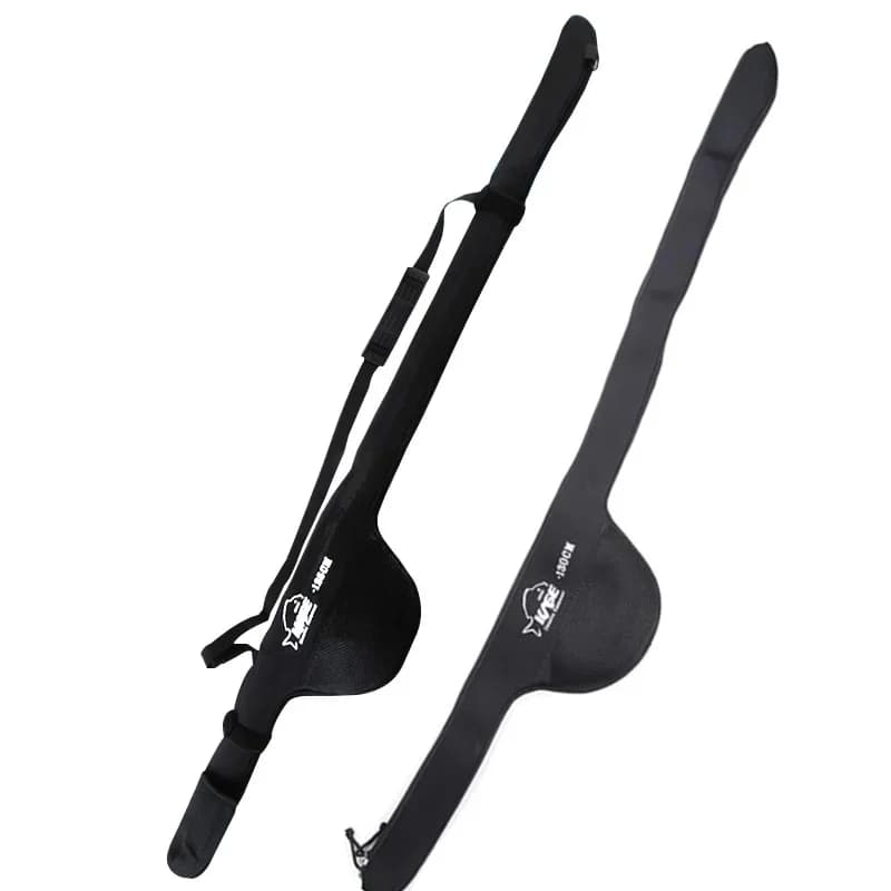Sacs de rangement pour canne à pêche 115/120/125/130/135/140cm, porte-canne en Nylon, étui pliable et Portable pour canne à pêche au rockfishing A263