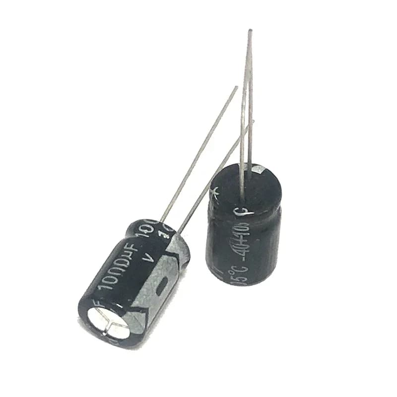 10v1000UF Volume 8x12mm condensateurs électrolytiques en aluminium 10V 1000UF 10v1000MF 1000MF10v 1000MFD 10WV 10VDC 1500uf 2200uf 3300uf