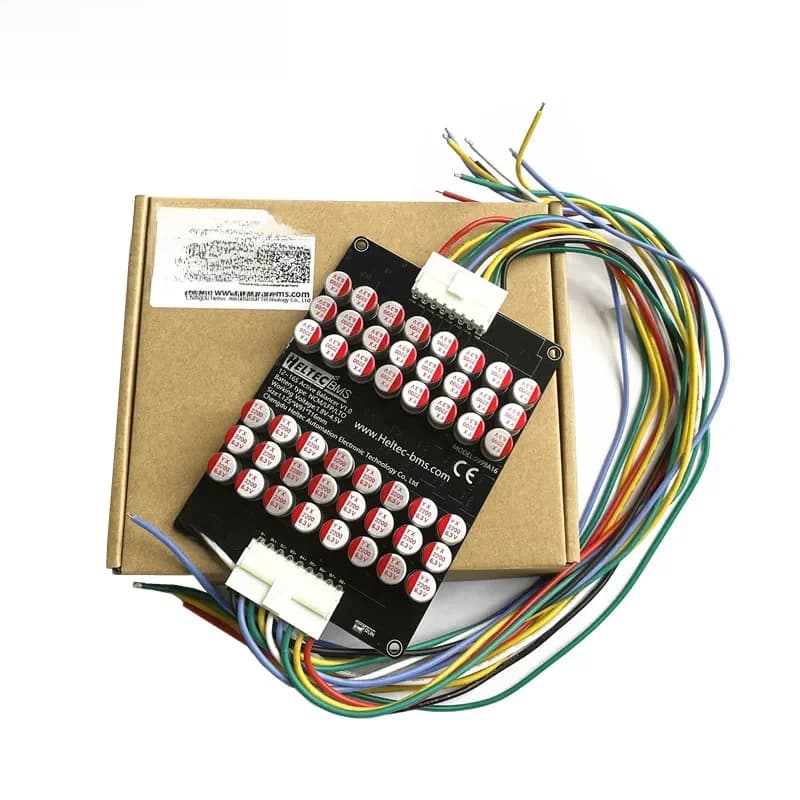 Égaliseur actif à condensateur Heltec 16S 5A, équilibreur 12S 13S 15S pour batteries Lifepo4 Lithium Lipo/titanate LTO, pour équilibrage de groupes de batteries.