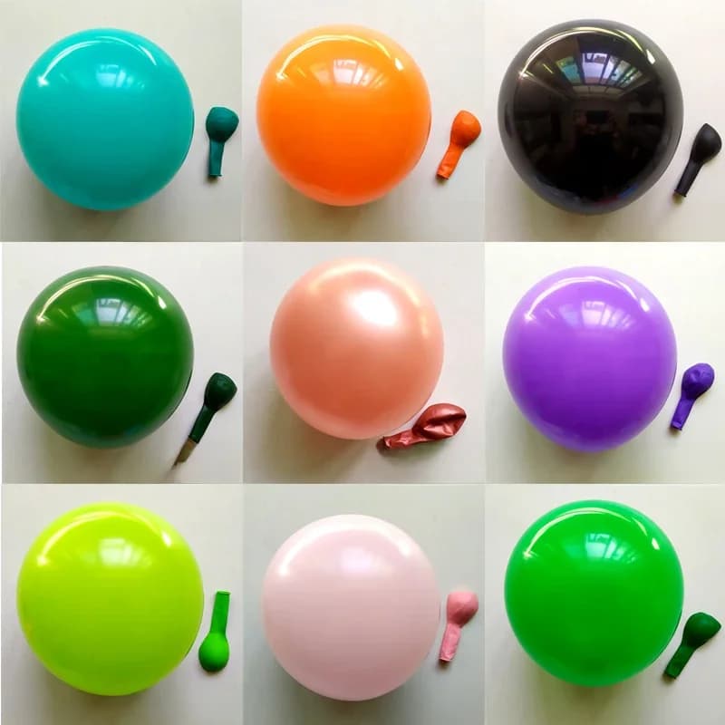 Ballon à Point de Colle pour Décoration de ixd'Anniversaire et de Mariage, Accessoires de Marijuana, Vente en Gros