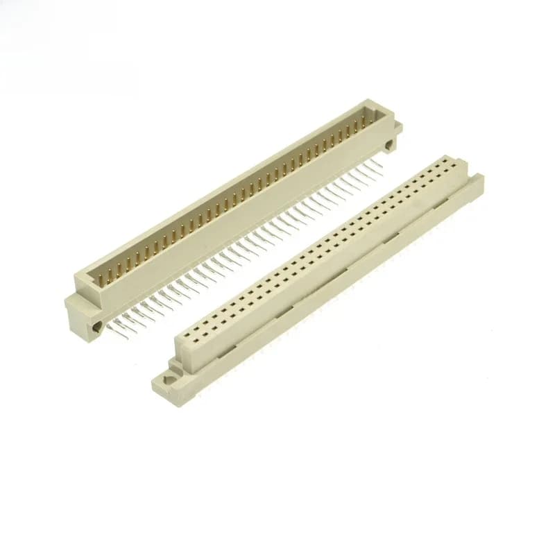 Connecteur Din 41612 à 2 Rangées, Trou Traversant Mâle et Femelle, 2x32, 64 Broches, Pas de 2.54mm, 9001, 31641, 32641, 33641, 34641, 1, 2, 5 Pièces